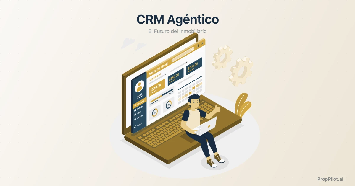 Por qué los CRMs inmobiliarios del futuro serán agénticos