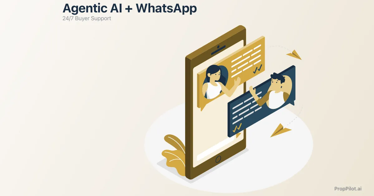 Agentic AI + WhatsApp: 24/7 Buyer Support Without Losing the Human Touch