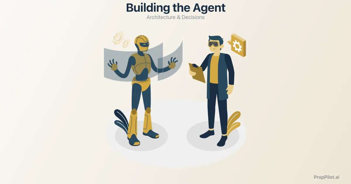 How We Built PropPilot's AI Agent: Technical Decisions and Lessons