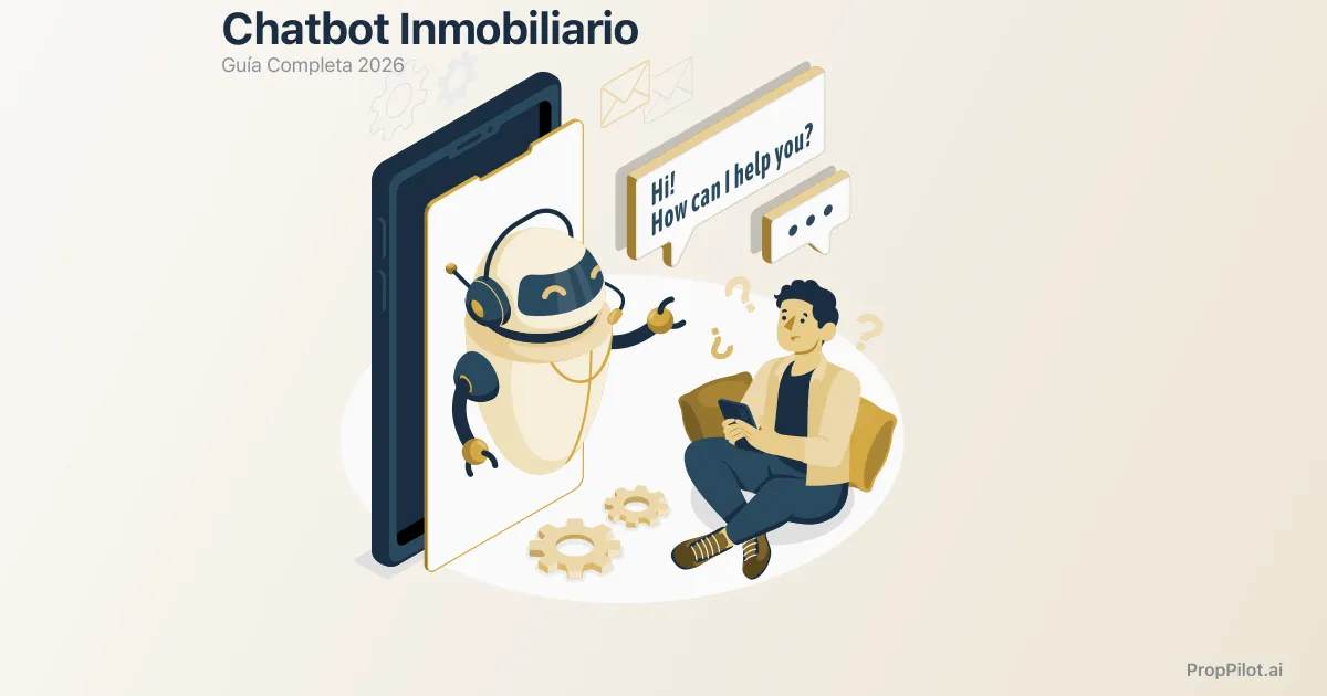 Chatbot para inmobiliarias: guía completa 2026