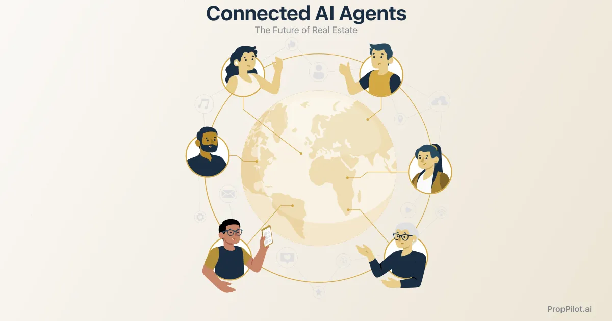 Why Your Real Estate AI Agent Shouldn't Work Alone: The Future of Connected Agents
