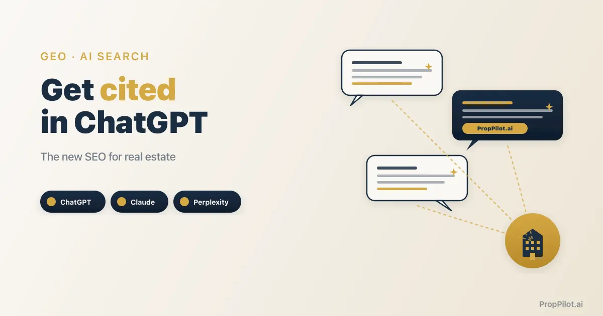 How Real Estate Buyers Find You in ChatGPT — and Why Google Isn't Enough Anymore