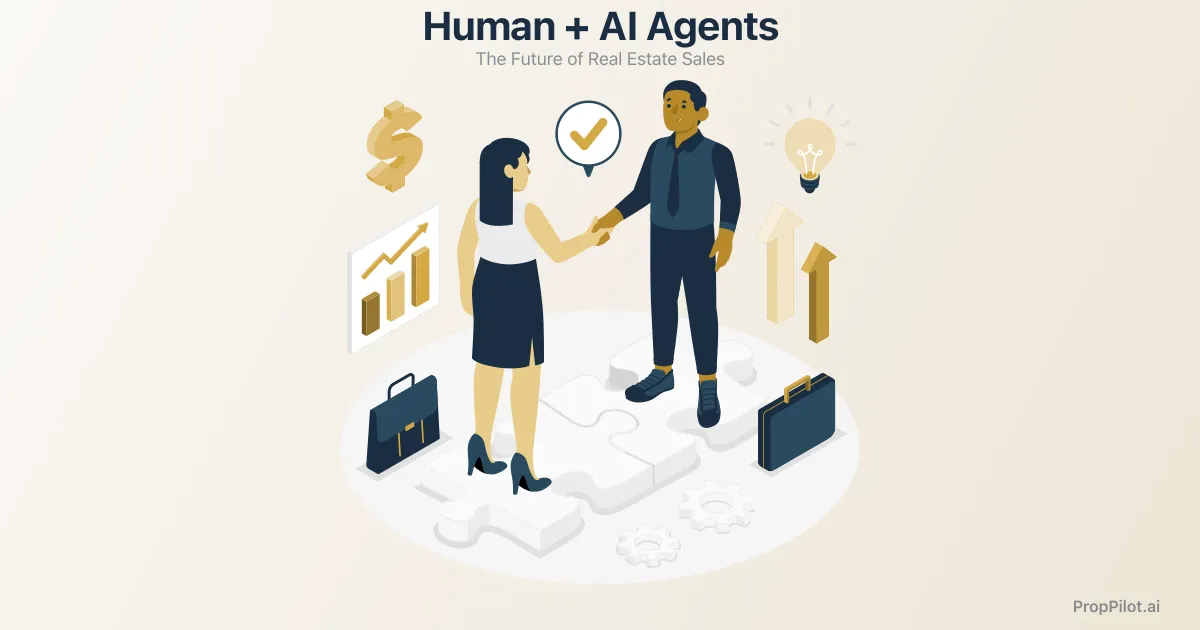 The Future of Real Estate Sales: Human Agents + AI Agents